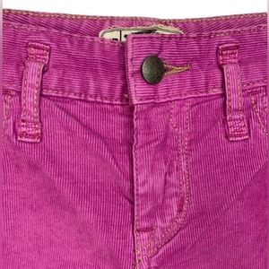 FREE PEOPLE Women's Purple Hot Rose Corduroy Skinny Pants Size 25